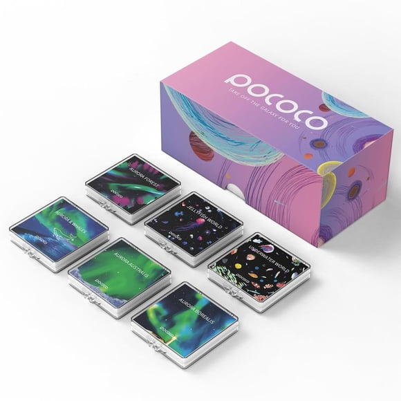 Discos para Proyector POCOCO Galaxy Aurora y Aguas Profundas 5K Ultra HD Litografía de Semiconductor