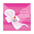 thumbnail image 4 of Toallas femeninas Saba Intima Clip regular con alas flujo abundante 42 pzas, 4 of 5