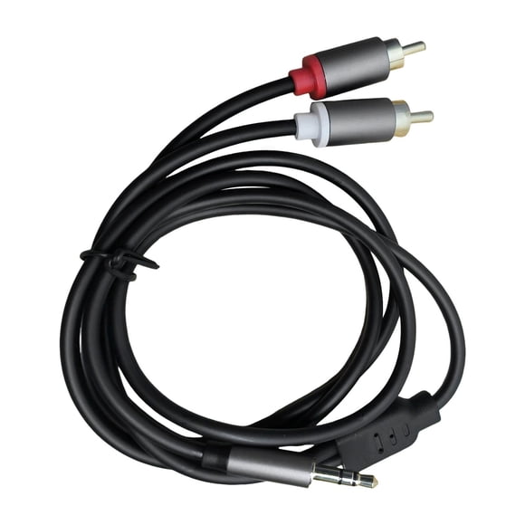 Cable de audio estéreo de 3,5 mm a doble RCA, cable divisor, cable auxiliar AUX 1M