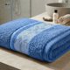 thumbnail image 1 of Toalla de medio baño 140x70 cm (400 gramos), Composición: 70% Algodón confeccionado con Hilo Open y 30% poliéster, Ideal para el baño, una visita a la playa o a la alberca.MOD205 AZUL, 1 of 1