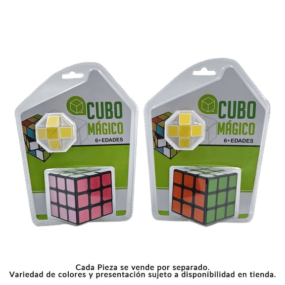 Cubo Mágico Prichos Varios Modelos 1 Pieza