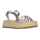 thumbnail image 2 of Sandalia Vavito Niña Plateado Plataforma T18-22 plateado 19.5, 2 of 10