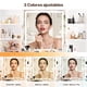 thumbnail image 4 of QUORIVE Tocador De Maquillaje Blanco 7 Cajones Con Espejo Iluminado Y Tomacorrientes Laterales, 4 of 8