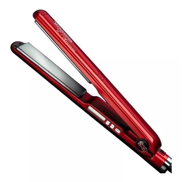 Plancha De Cabello Profesional Timco® X-titanium Con Funda Roja