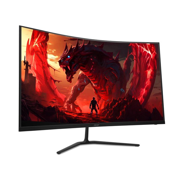 Acer Monitor Gaming Nitro ED323QU P1bmiipx 31,5" Curvo WQHD 1000R (2560x1440) sin marco, AMD FreeSync, hasta 180 Hz, 1 ms (VRB) - 1x DP 1.4 y 2x HDMI 2.0