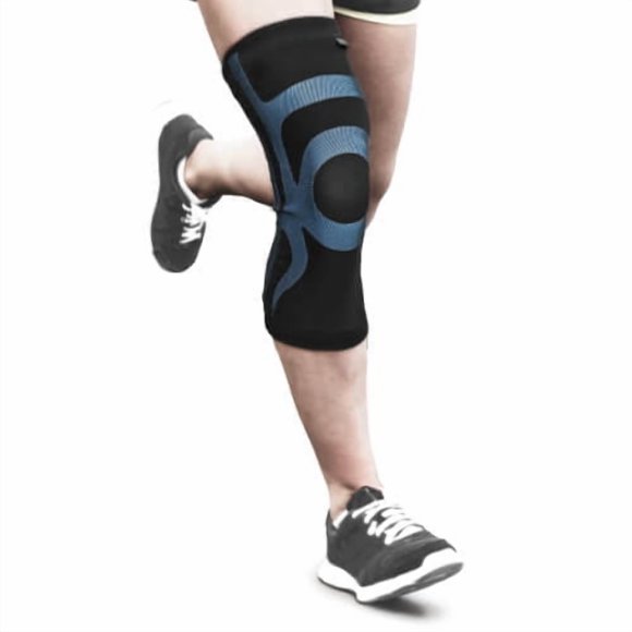 MANGA PARA RODILLA DE TRIPLE COMPRESION AZUL XGRANDE