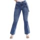 thumbnail image 1 of Pantalón Campana Savi Jeans Azul Stretch Tiro Medio Dama, 1 of 8
