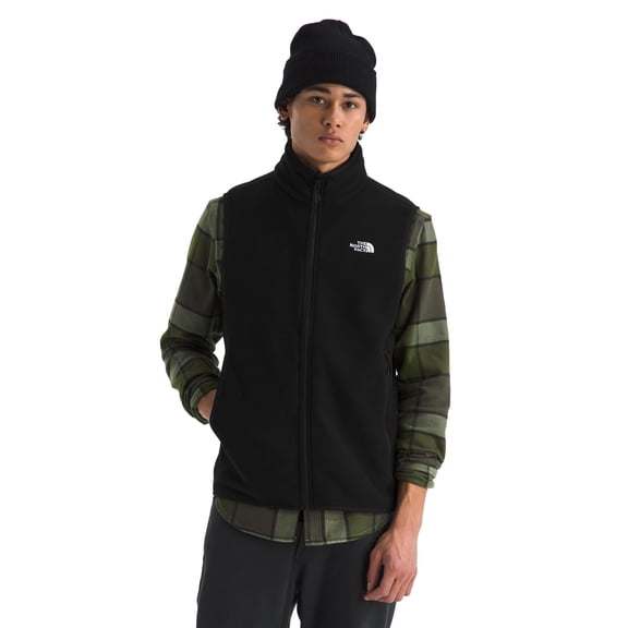 Chaleco de fleece negro para hombre Glacier de The North Face