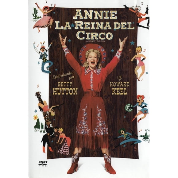 Annie Reina Del Circo Betty Hutton Pelicula Dvd Warner Bros DVD