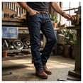 thumbnail image 4 of Jeans Cimarron para Hombre, Corte Stretch Azul Marino Talla 33, 4 of 4