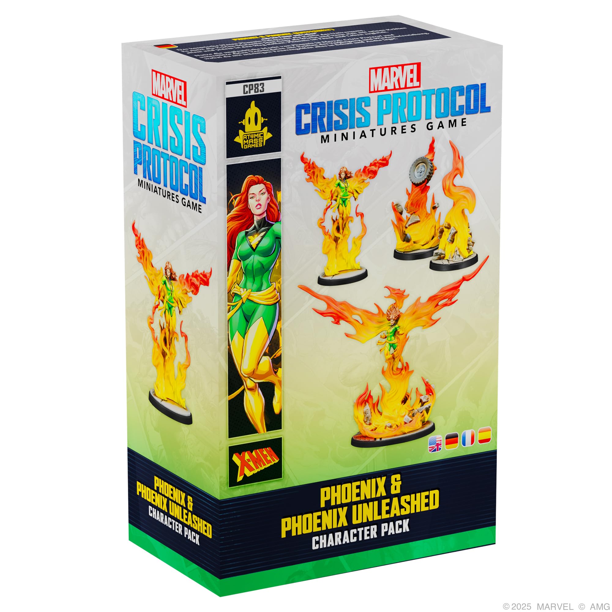 Juego de sobremesa de superhéroes Marvel Crisis Protocol Phoenix ...
