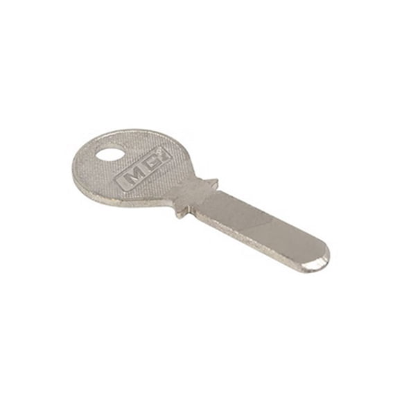 llave residencial para cerradura austral plata