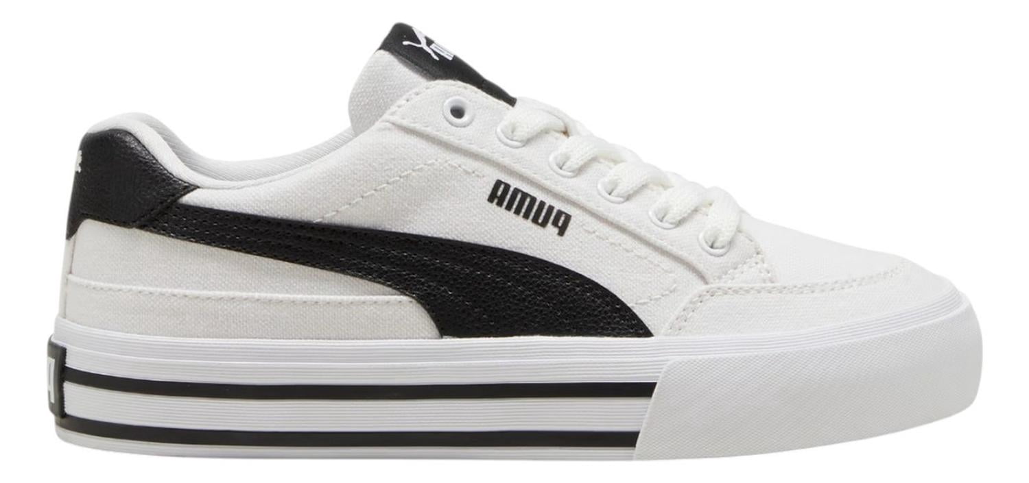 Tenis Puma Mujer Court Classic Vulc Fs Jr Blanco Casual blanco 2.5 MX