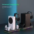 thumbnail image 2 of Soporte de refrigeración para consola Xbox Series X/S con cargador y soporte, 2 of 7