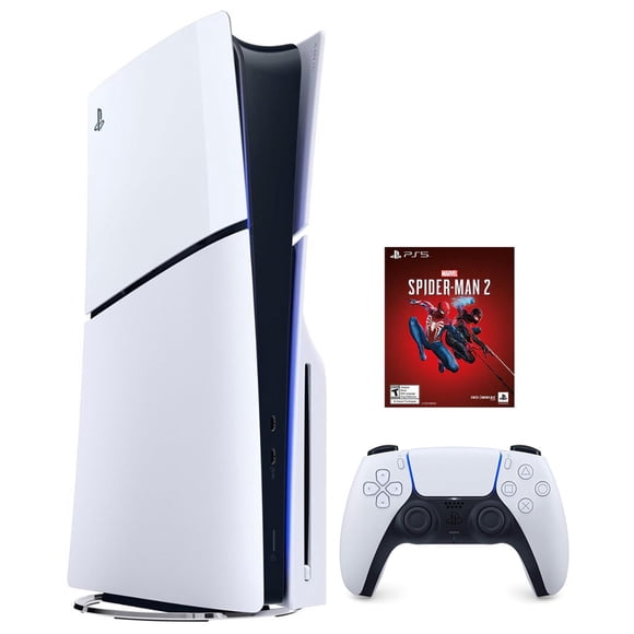 Consola PS5 SLIM PlayStation 5 DVD 1TB Bundle Marvel’s Spider-Man 2 Internacional