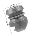 thumbnail image 2 of FOMIYES 1Jgo De Bola Para Remolque 50Mm Plateado Antirrobo Fácil Instalación Para Todo Tipo De Remolques, 2 of 8