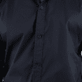 thumbnail image 4 of Camisa Negra de Vestir Manga Larga Slim Fit Casual Para Hombre, 4 of 5