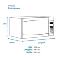 thumbnail image 4 of Horno de Microondas Smart Inverter LG 1.5 Pies Cúbicos Negro, 4 of 4