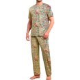 thumbnail image 4 of Conjunto De Pijama Shendy Vendy 2 Piezas Para Hombre Elegante Camisa Pantalon, 4 of 4