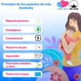 thumbnail image 2 of Pañales de Tela Ecológicos Reutilizables para Bebés Ecobaby Original Estampado, 2 of 9