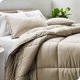 thumbnail image 1 of Set de edredón para el hogar desnudo - Twin/Twin Extra Long Size - Ultra -Soft - Goose Down Alternative - Serie Premium 1800 - Calidez a toda la temporada (Twin/Twin XL, Sand) Bare Home Bare Home, 1 of 2