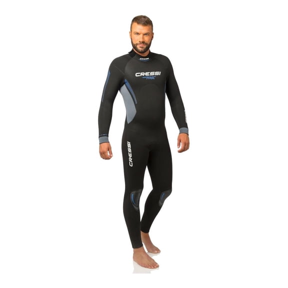 Traje completo para Caballero Cressi Fast Neopreno de 7mm Talla XXL Negro