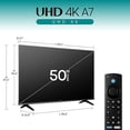 thumbnail image 3 of Tv  Hisense Serie A7 50 Pulgadas 4k Fire Tv 50A7NF, 3 of 17