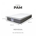 thumbnail image 2 of Colchón Individual Restonic Pam Ultra Confort   + 2 Almohadas, 2 of 10