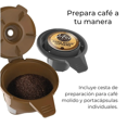 thumbnail image 4 of Cafetera Individual Hamilton Beach FlexBrew Compatible con Cápsulas y Café Molido de 10 oz y 14 oz Roja, 4 of 8