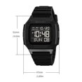 thumbnail image 3 of Reloj Deportivo Digital con Función Luminosa Nocturna, Sumergible 50m, Cronómetro, Alarma, Correa de Silicona, Uso Casual al Aire Libre para Hombres, Mujeres, Jóvenes y Estudiantes, 3 of 9