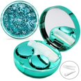 thumbnail image 1 of Estuche para Lentes de Contacto Vastsoon 7,5 × 3,3 cm Verde – Kit, 1 of 7