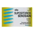 thumbnail image 1 of Senosiain Niño Glicerol 10 supositorios, 1 of 2