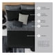 thumbnail image 5 of Set de Edredón Ligero Doble Vista con Sábanas y Fundas Real Textil (Negro/Gris, Matrimonial), 5 of 6