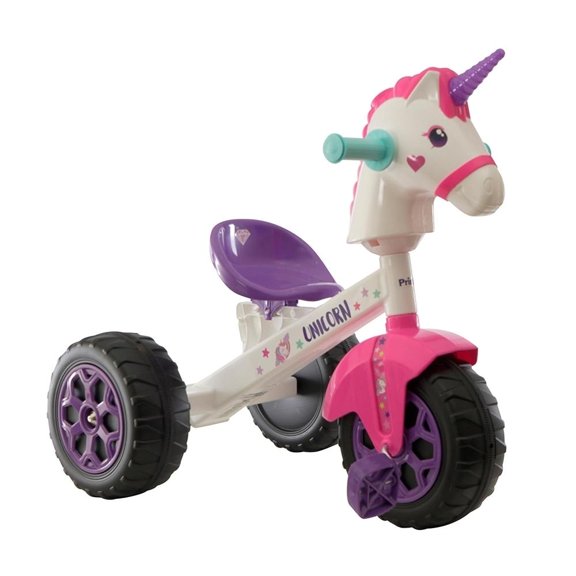 Triciclo Prinsel Trax Unicornio Blanco