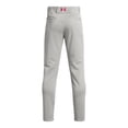 thumbnail image 2 of Pantalones de Béisbol Under Armour para Niños Utility Pipe Gris/Rojo Talla M, 2 of 3