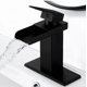 thumbnail image 2 of Grifo Monomando Cascada 16 Cm Modelo Negro, 2 of 4