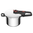 thumbnail image 2 of Olla de presión T-Fal Secure Click 1 pieza Acero Inoxidable, 2 of 4