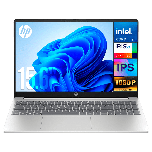 Laptop HP 15-fd0183wm Intel Core i7 1355U 16GB DDR4 1TB SSD Pantalla 15.6" IPS FHD Windows 11 Teclado Ingles