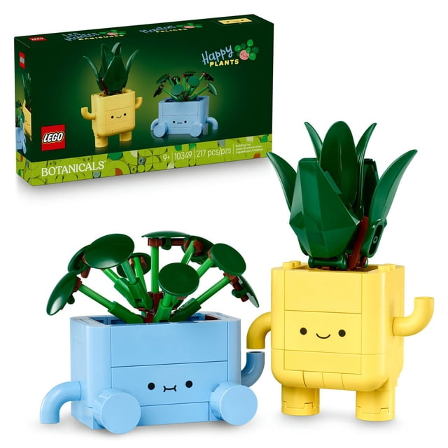 Set de Bloques de Construcción tipo rompecabezas LEGO Botanicals Plantas Felices 10349