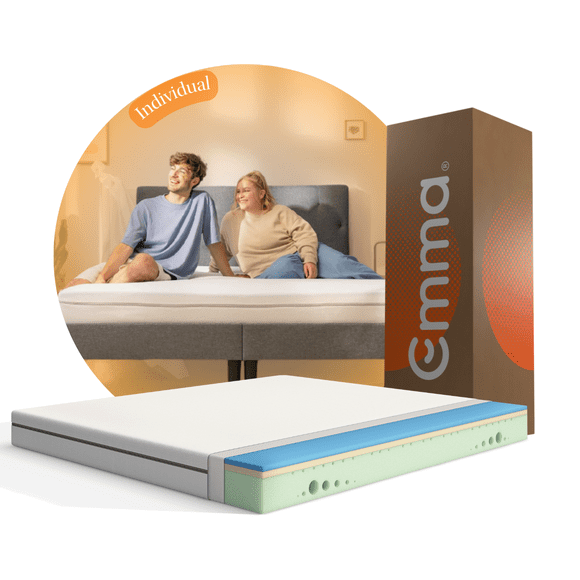 Colchón Individual Emma Comfort Plus | Memory Foam | Anti Movimiento