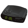 thumbnail image 3 of Radio despertador controlado por reloj con canal AM y FM Radio despertador LED con función de repetición Reloj LED, 3 of 6