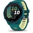 thumbnail image 1 of Garmin Monitor deportivo, Forerunner 170 Music, GPS, WiFi, Teal Green/Citron, 1 of 5