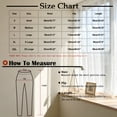 thumbnail image 4 of TaTaai Spring Fall Women's Linen Trousers Elastic Waist Wide Leg Straight Cut Loose Fit Ankle Length Casual Pants Solid Color Versatile Staple for Daily Style Gift, 4 of 9