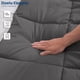 thumbnail image 4 of Edredón Acolchado Bluelander, King Size, Gris Oscuro, 4 of 5