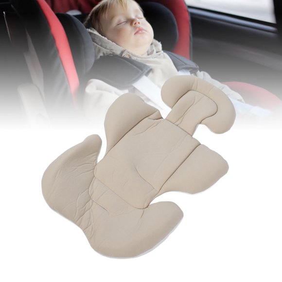 Almohadilla De Inserto De Asiento De Automóvil Suave, Revestimiento De Cojín De Soporte Para La Cabeza Del Carro Para Bebés Para Cochecito Y Soporte Para Bebés Spine Comodidad