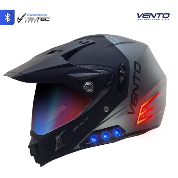 Casco Para Motocicleta VENTO Crv2 Bluetooth M