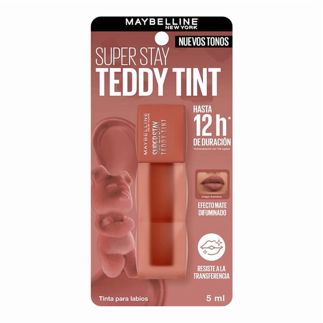 Tinta de labios Maybelline Teddy Tint Faux Freckle CB de 5ml