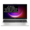 thumbnail image 1 of Laptop HP 255 G10 AMD Ryzen 3 7330U 16GB RAM 512GB SSD Windows 11 Home 15.6 Full HD Teclado Español Plateado, 1 of 6