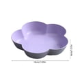 thumbnail image 3 of Ohmyroo Reusable Wheat Straw Plates Set, Multipurpose Small Salad & Dessert Dishes for Kitchen, Dishwasher Safe & Microwave Safe Serving Plates for Daily Use, 3 of 6