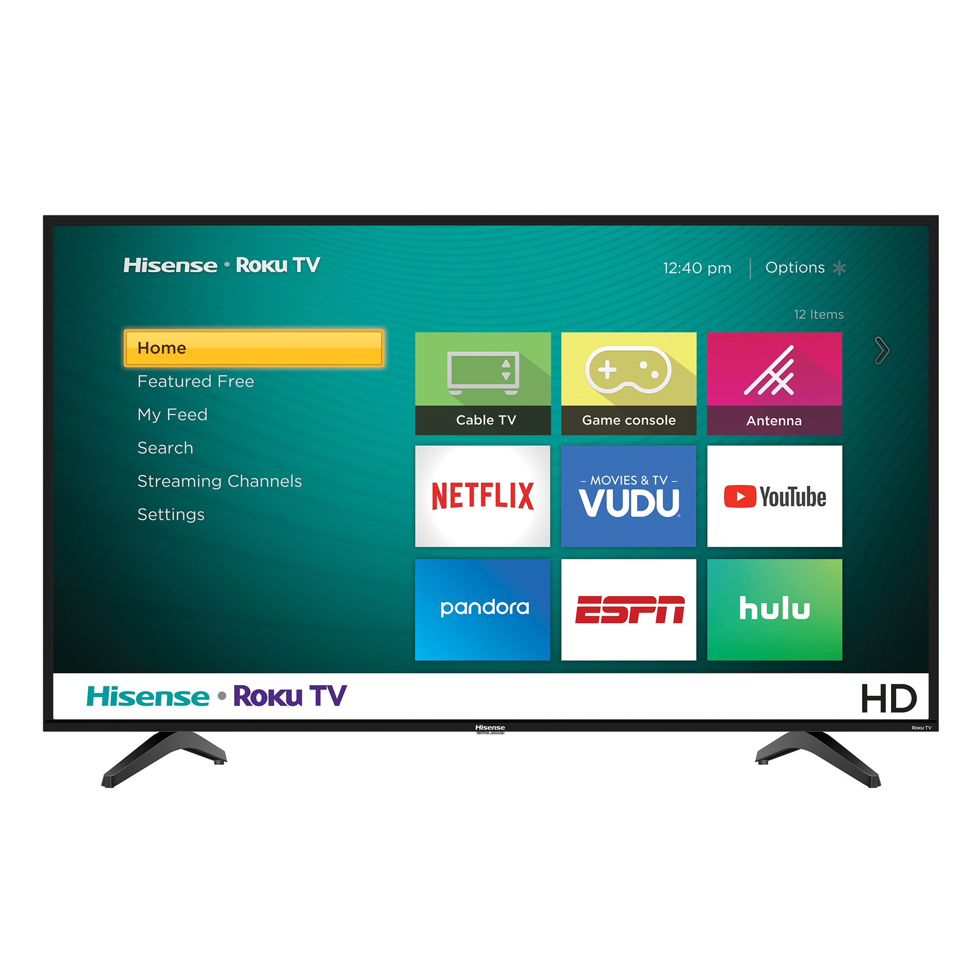 Hisense 32" Class HD (720P) Roku Smart LED TV (32H4030F) Reacondicionado Hisense Roku Smart LED TV